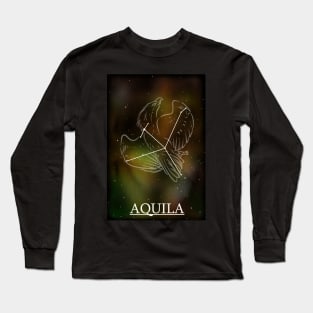 Constellation of the Eagle Long Sleeve T-Shirt